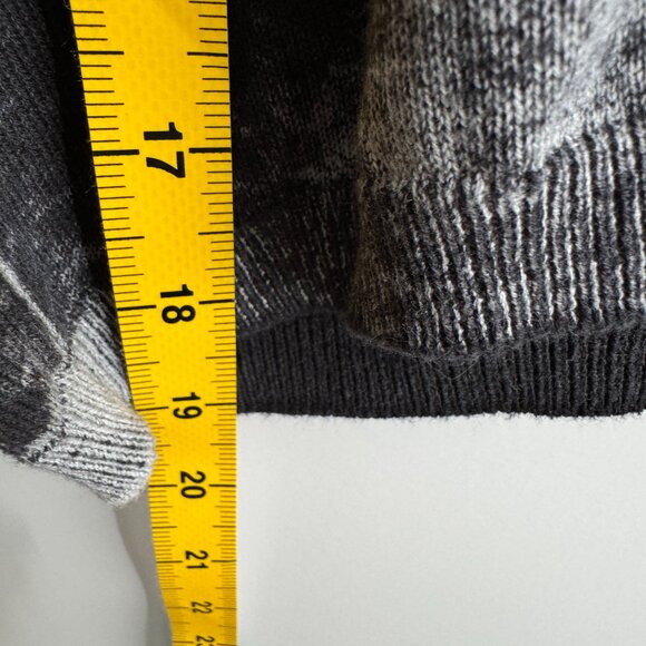 WISPR by Brodie Pullover Cropped Crewneck Sweater Rainbow Cuff Size Medium - Picture 7 of 9